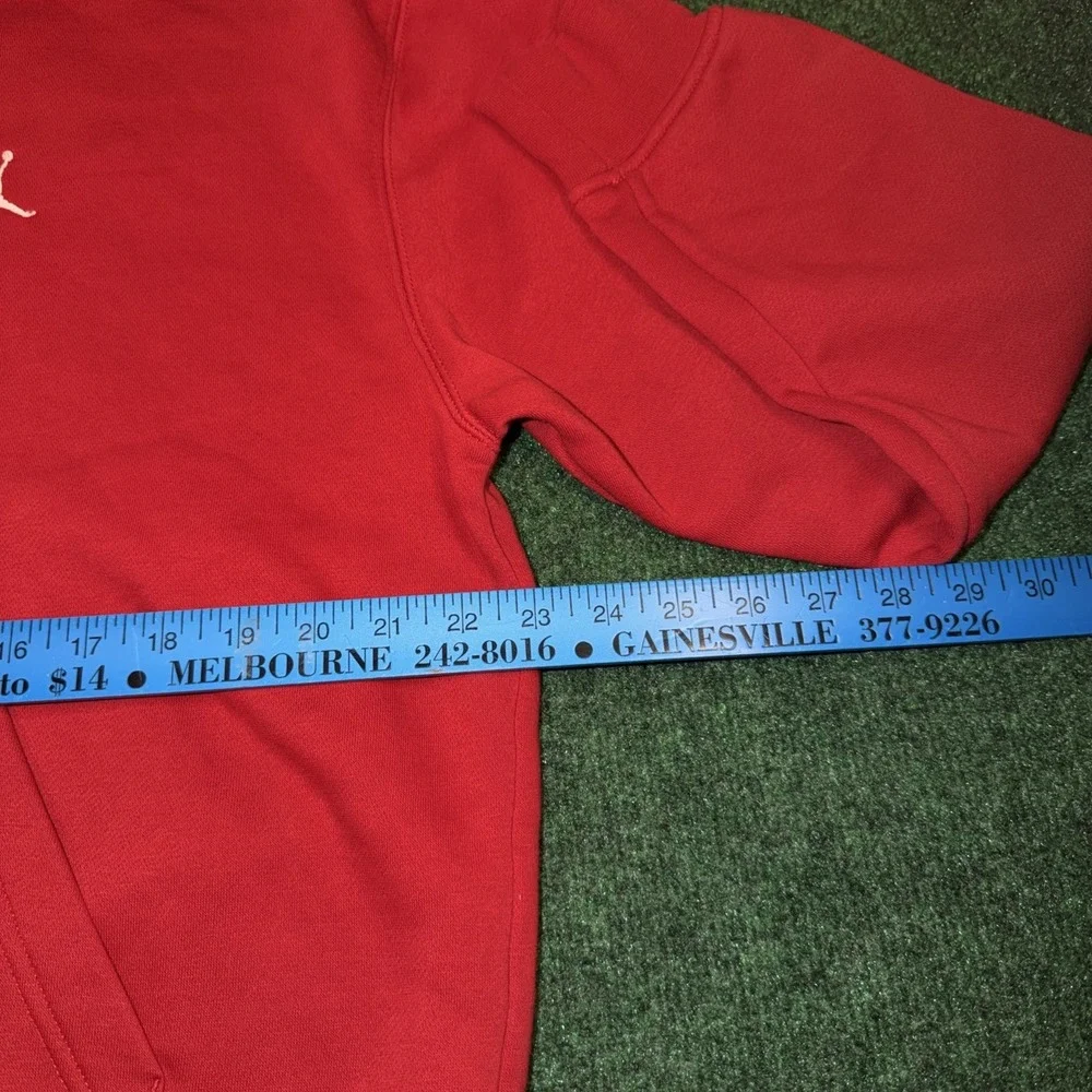 Air Jordan Jumpman Red Hoodie Sweatshirt Men's Size Large